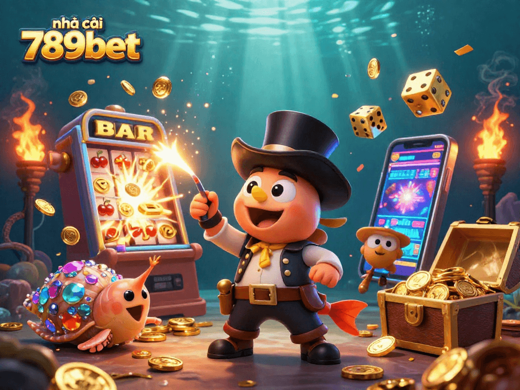 nhà cái 789bet showcases engaging casino adventures with vibrant 3D characters and dynamic elements.
