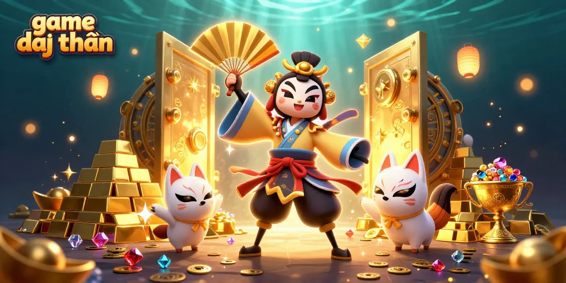 Experience the thrilling game đổi thưởng adventure with dynamic characters and treasure elements.