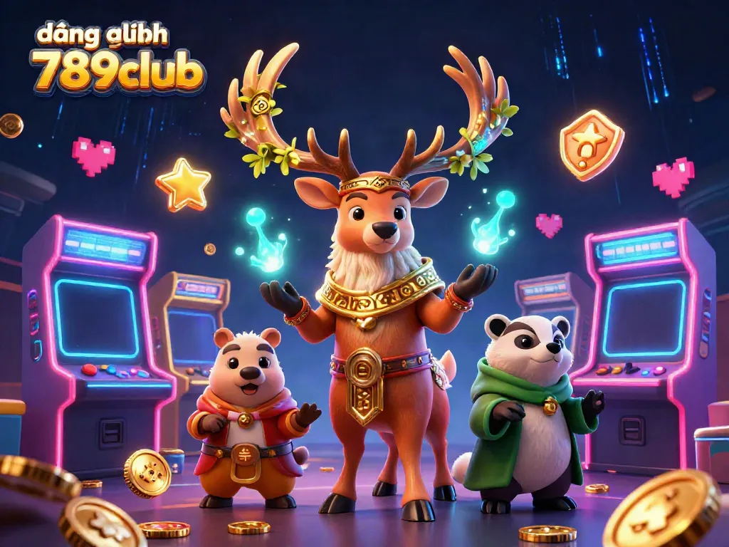 Engage in the action of đăng ký 789club with a vibrant 3D illustration showcasing gaming excitement.