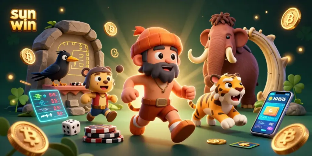 Bet on winning strategies at sun win with exciting prehistoric casino elements in 3D!