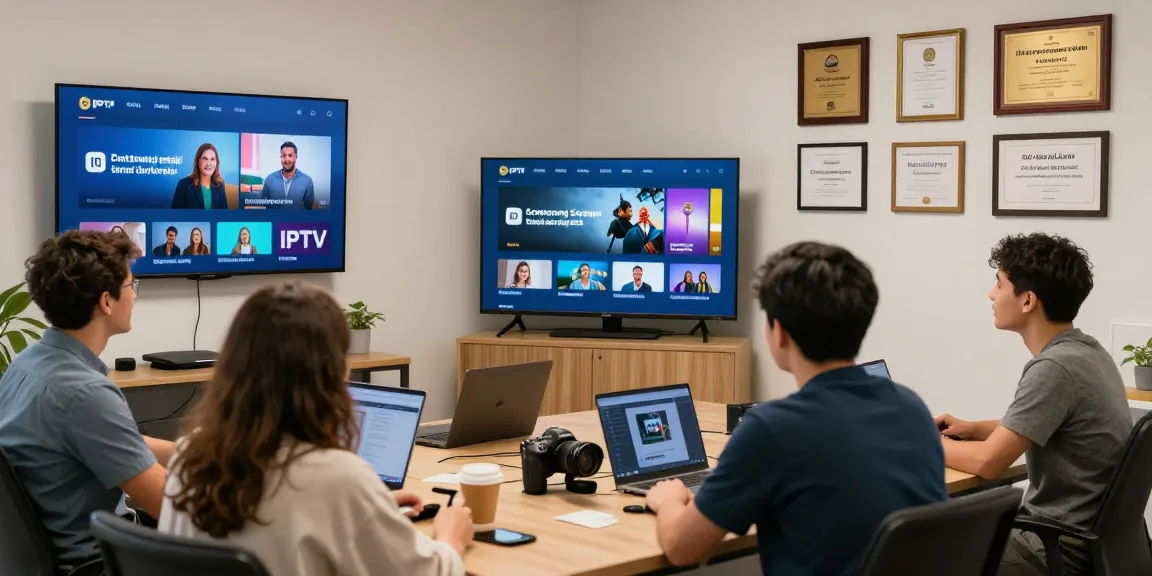 Local IPTV reseller providing trusted services to the community, showcasing professional streaming options.