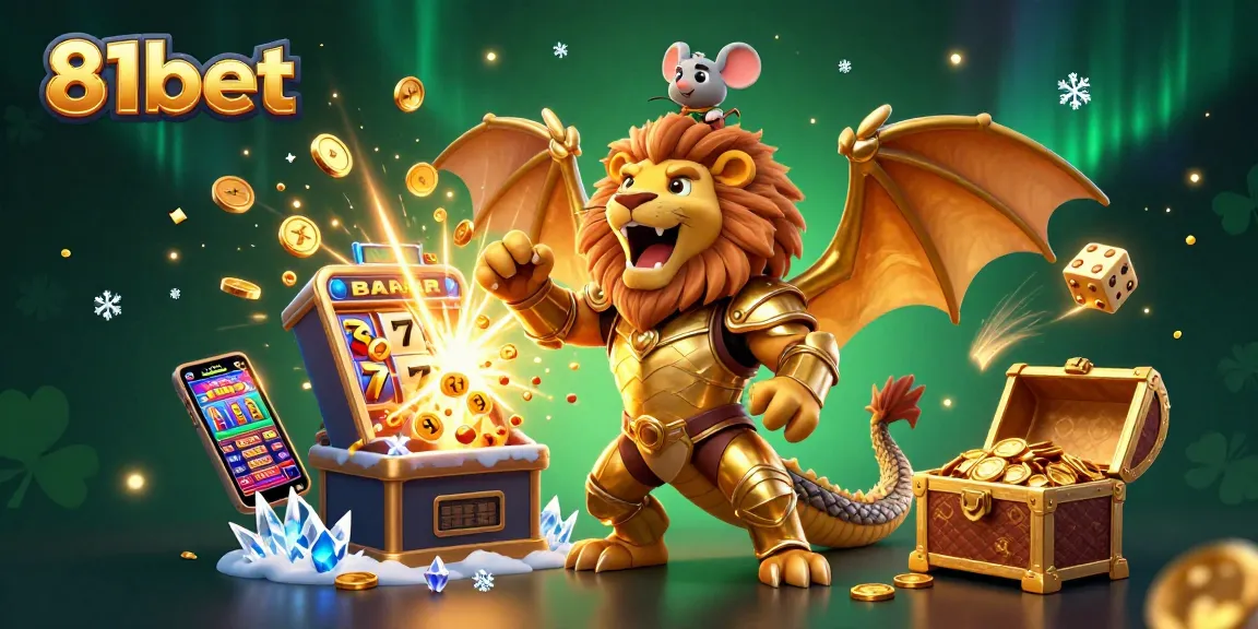 Experience thrilling gaming action at 81bet with exciting games and jackpots bursting with wins.