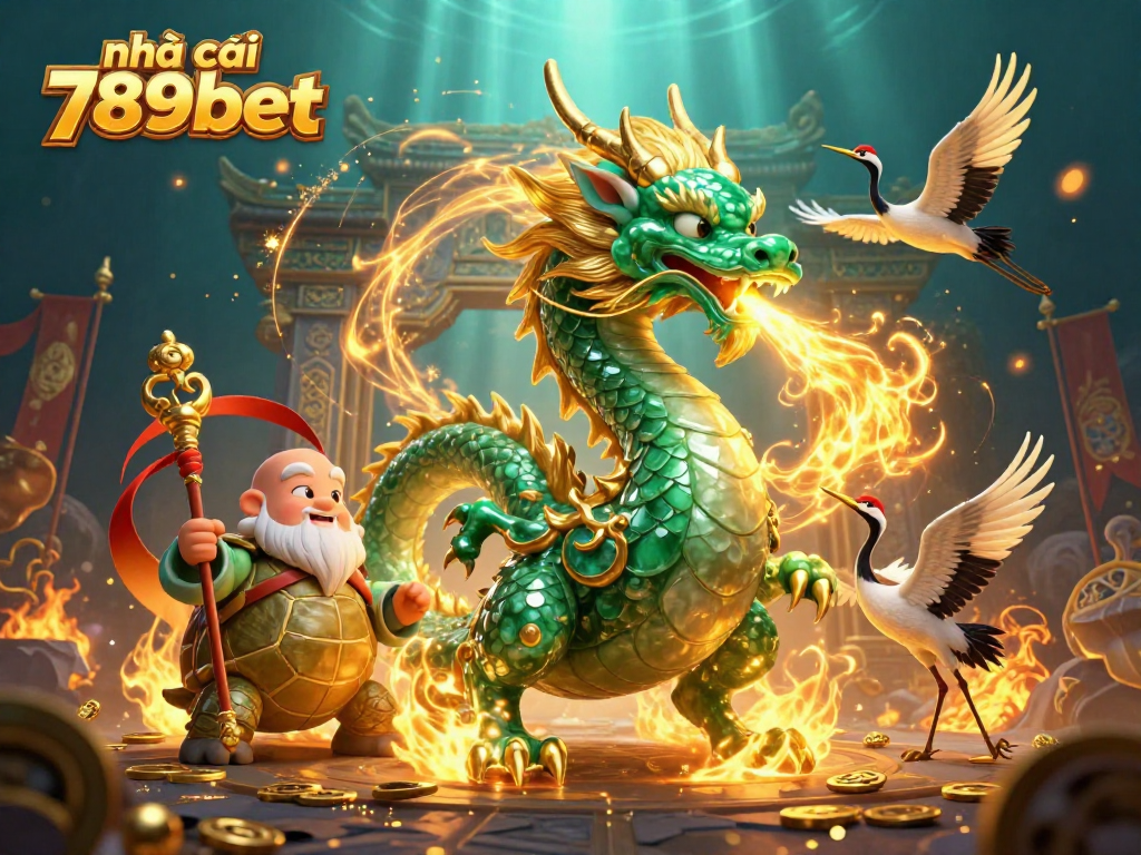 Engage with nhà cái 789bet through captivating games presented with a jade dragon and unique themes.