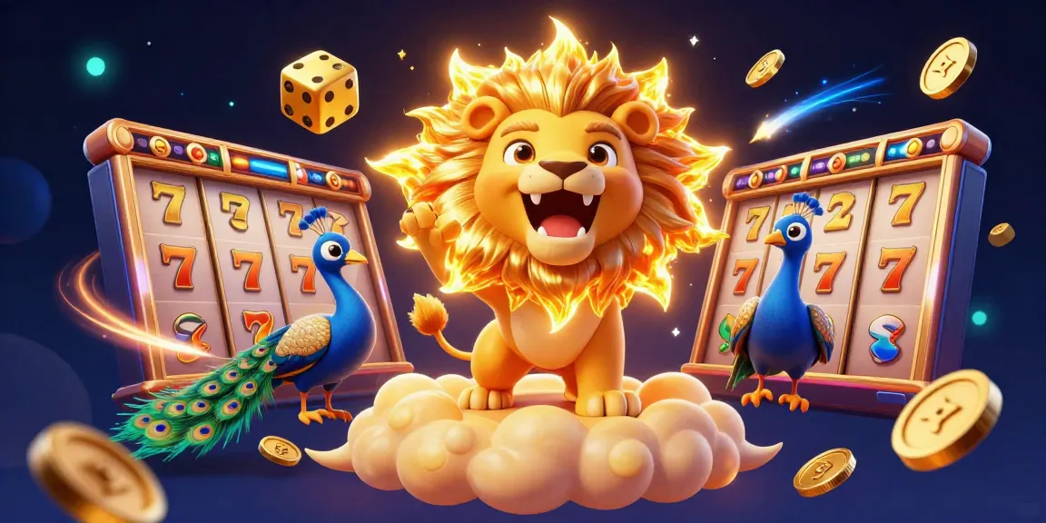 Spin the reels and win big at tai go 88 with a vibrant 3D casino scene showcasing colorful slot elements and dynamic characters.