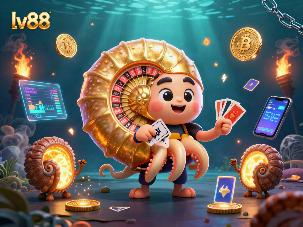 Experience thrilling gameplay at lv88 with vibrant 3D casino elements showcasing winning strategies.