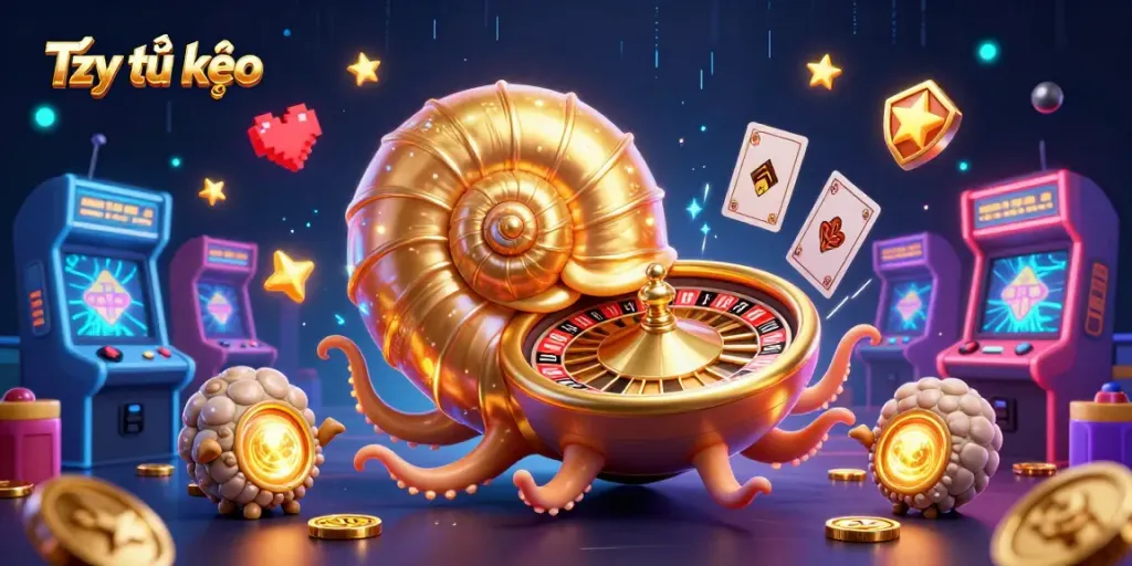 Experience Tỷ lệ kèo excitement with a vibrant casino-themed 3D illustration showcasing betting dynamics.