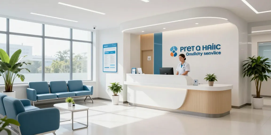 "BL555 healthcare service offerings enhance patient care and medical services at a modern clinic."