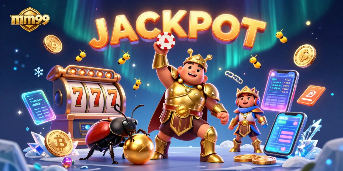 Win big with mm99 at the latest online gaming experience featuring vibrant, dynamic casino elements.