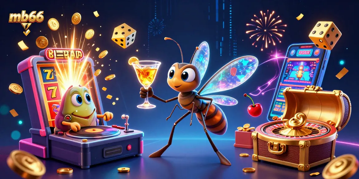 Engage with mb66's vibrant casino world featuring animated characters and exciting gameplay elements.