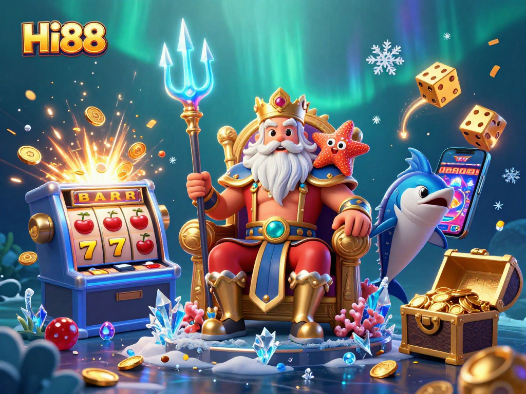 Experience the excitement of Hi88 casino with vibrant games and dazzling jackpots bursting with coins.