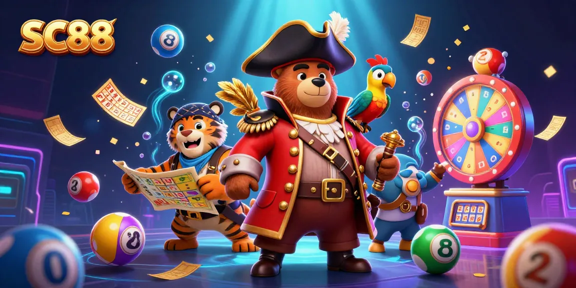 Engage with exciting games at SC88, featuring vibrant lottery elements and thrilling casino action.