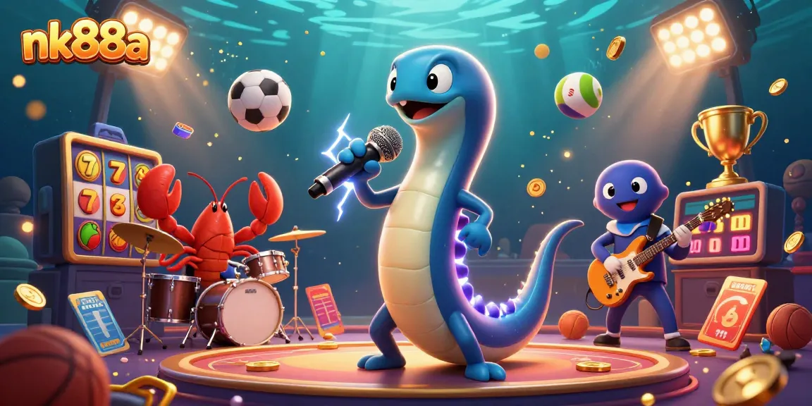 Experience excitement at nk88a by winning big at slots in this vibrant underwater casino scene.