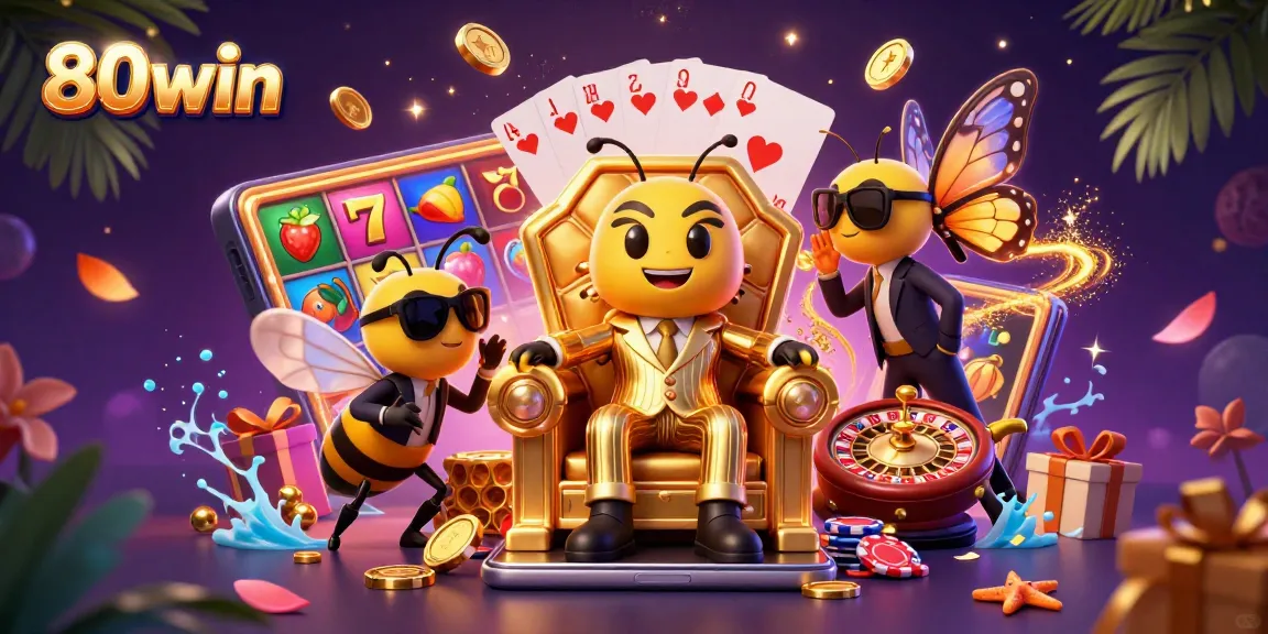 Experience excitement at 80win as you engage with thrilling slot games and big wins.