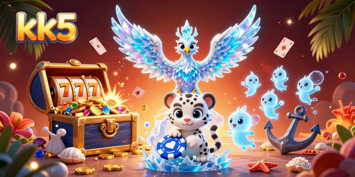 Experience thrilling gameplay & jackpots at kk5 with enchanting characters and vibrant casino elements.