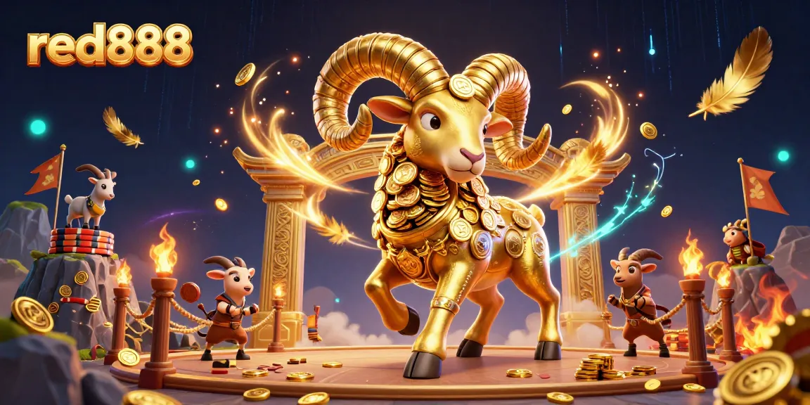 Experience thrilling action with red888's unique 3D casino universe filled with winning symbols and vibrant energy.