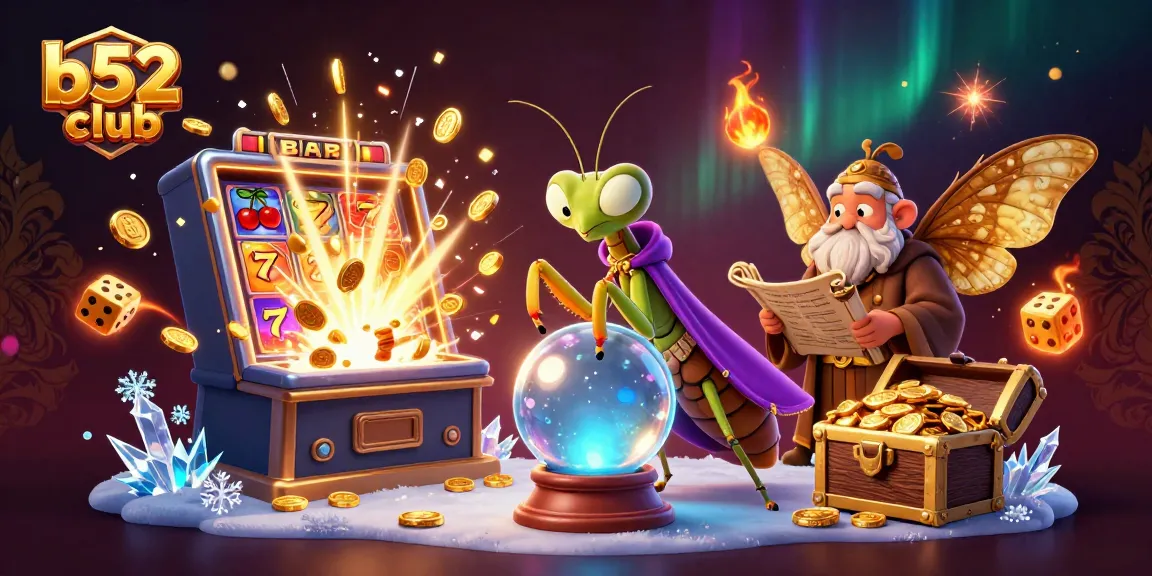 Engage in thrilling gameplay at b52 club with colorful slot machines and interactive elements.