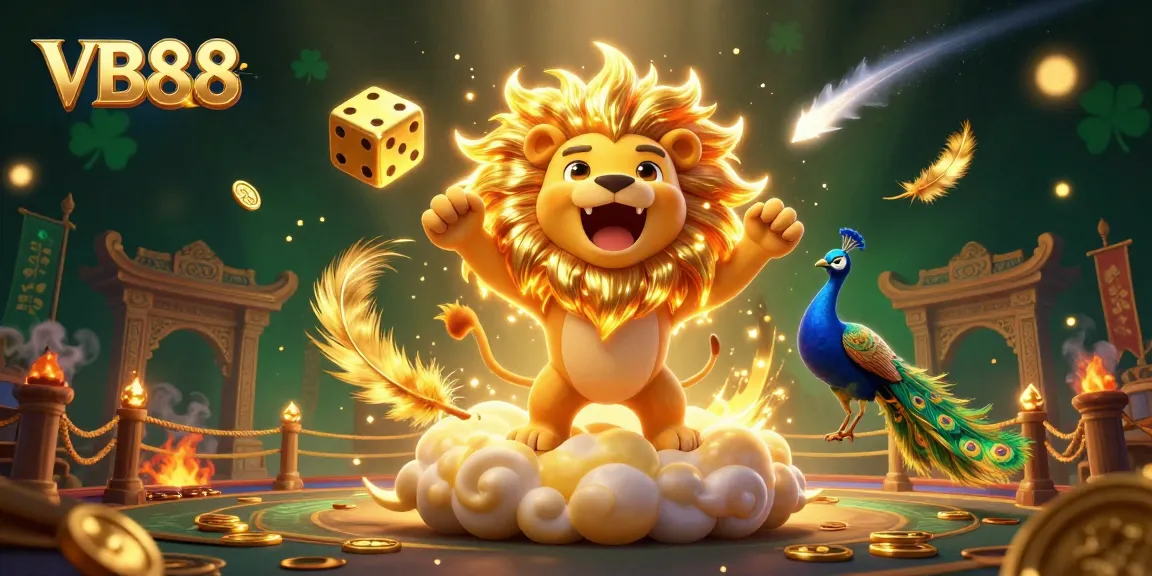 Experience an exciting VB88 online casino adventure with vibrant characters and dynamic gaming elements