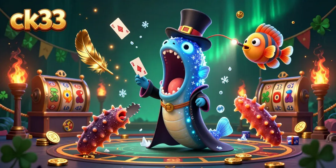 Engage in thrilling card tricks with ck33 amid swirling fortunes and dynamic casino elements.