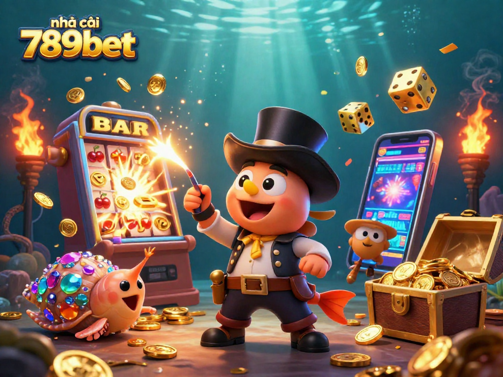 nhà cái 789bet showcases engaging casino adventures with vibrant 3D characters and dynamic elements.