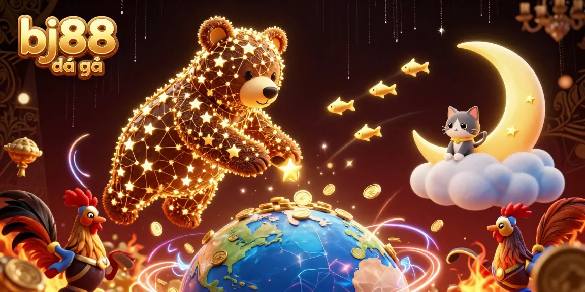 Experience the excitement of bj88 đá gà with dynamic cockfighting elements, featuring vibrant 3D characters.