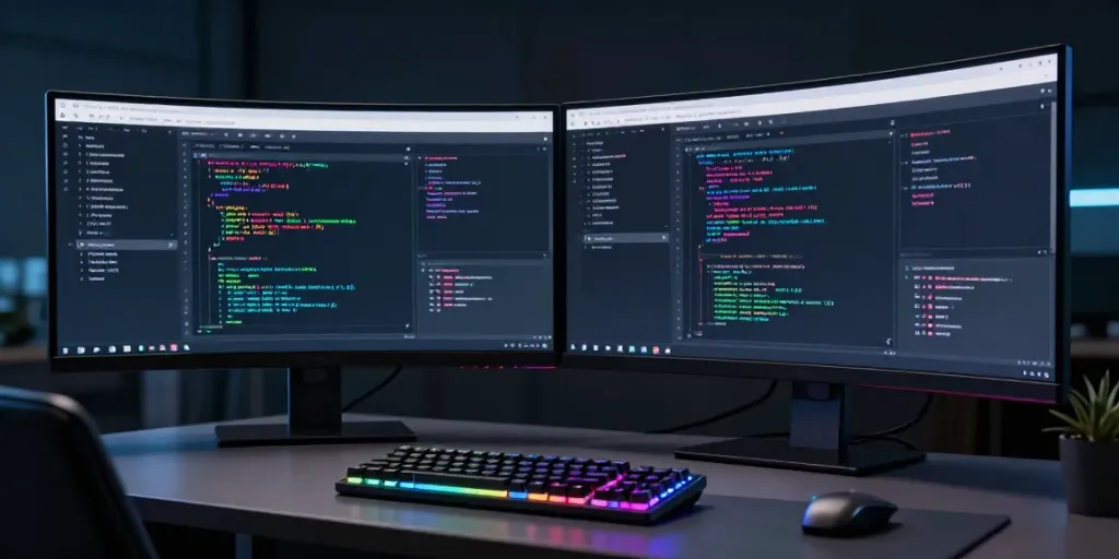 .co.uk domain registration platform in a modern tech workspace setup with advanced digital tools.
