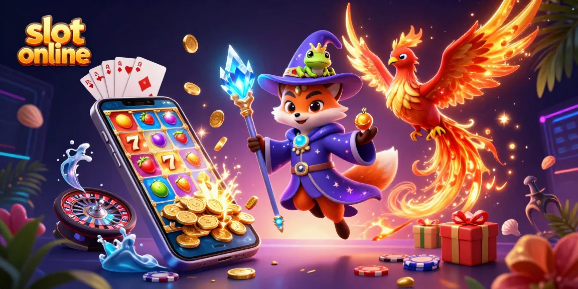 Engage with slot online gameplay featuring dynamic characters and vibrant gaming elements