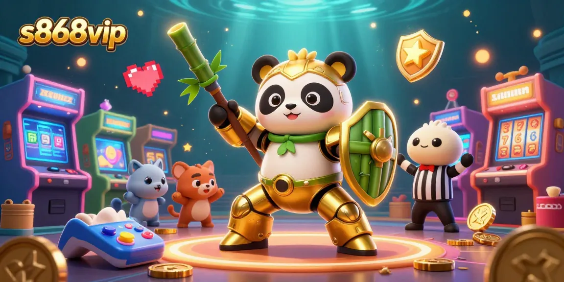 s868vip players enjoy thrilling jackpot games with vibrant characters in an engaging casino atmosphere.